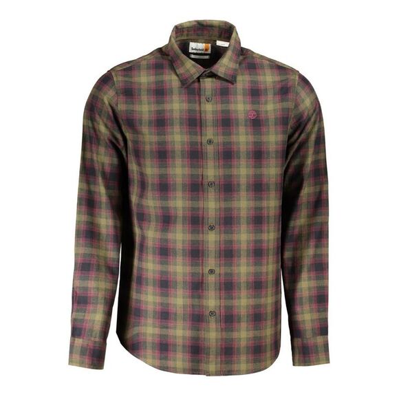 Timberland Green Cotton Men's Men's Shirt